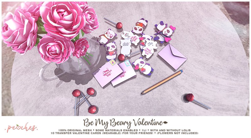 peaches – Be My Beary Valentine