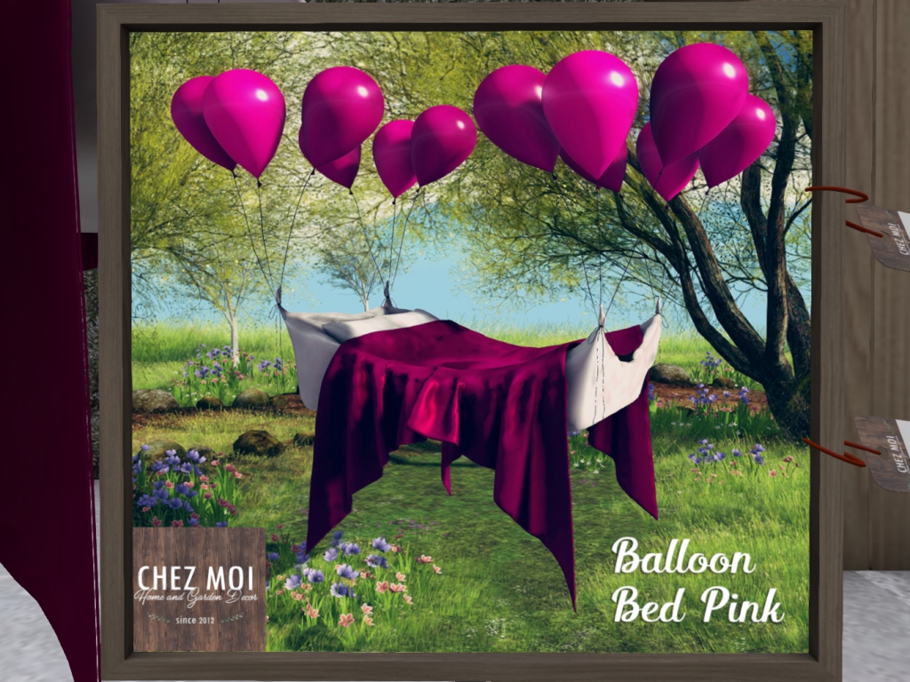 Chez Moi – Balloon Bed in Pink
