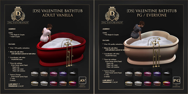 Dictatorshop – Valentine Bathtub