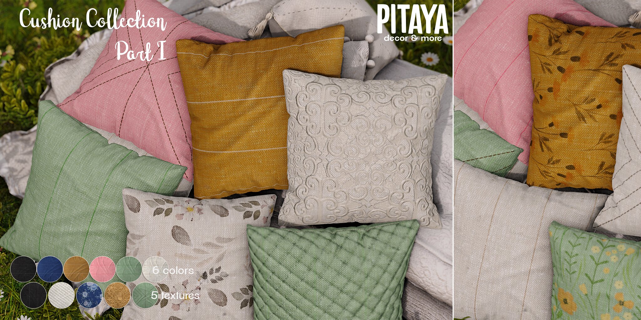 Pitaya – Cushion Collection Part 1