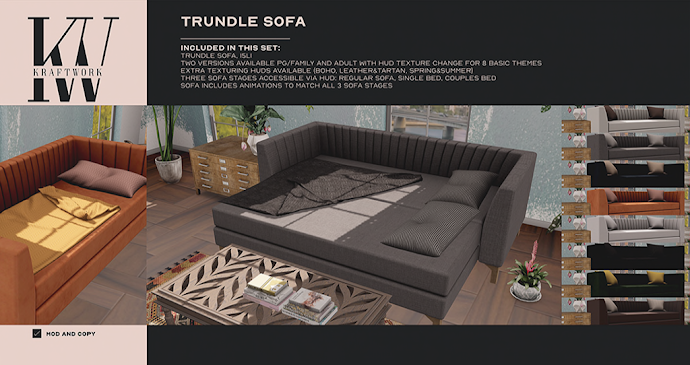 Kraftwork – Trundle Sofa