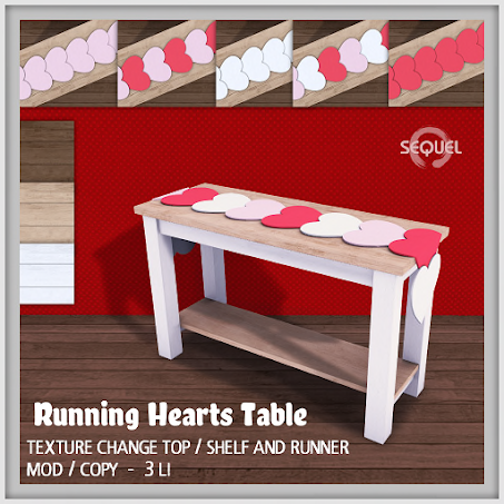 Sequel – Running Hearts Table