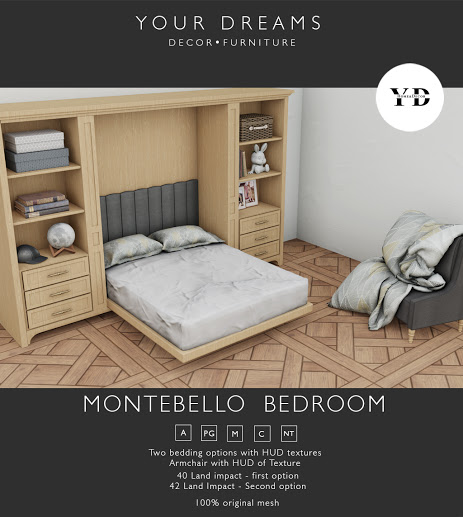 Your Dreams – Montebello Bedroom