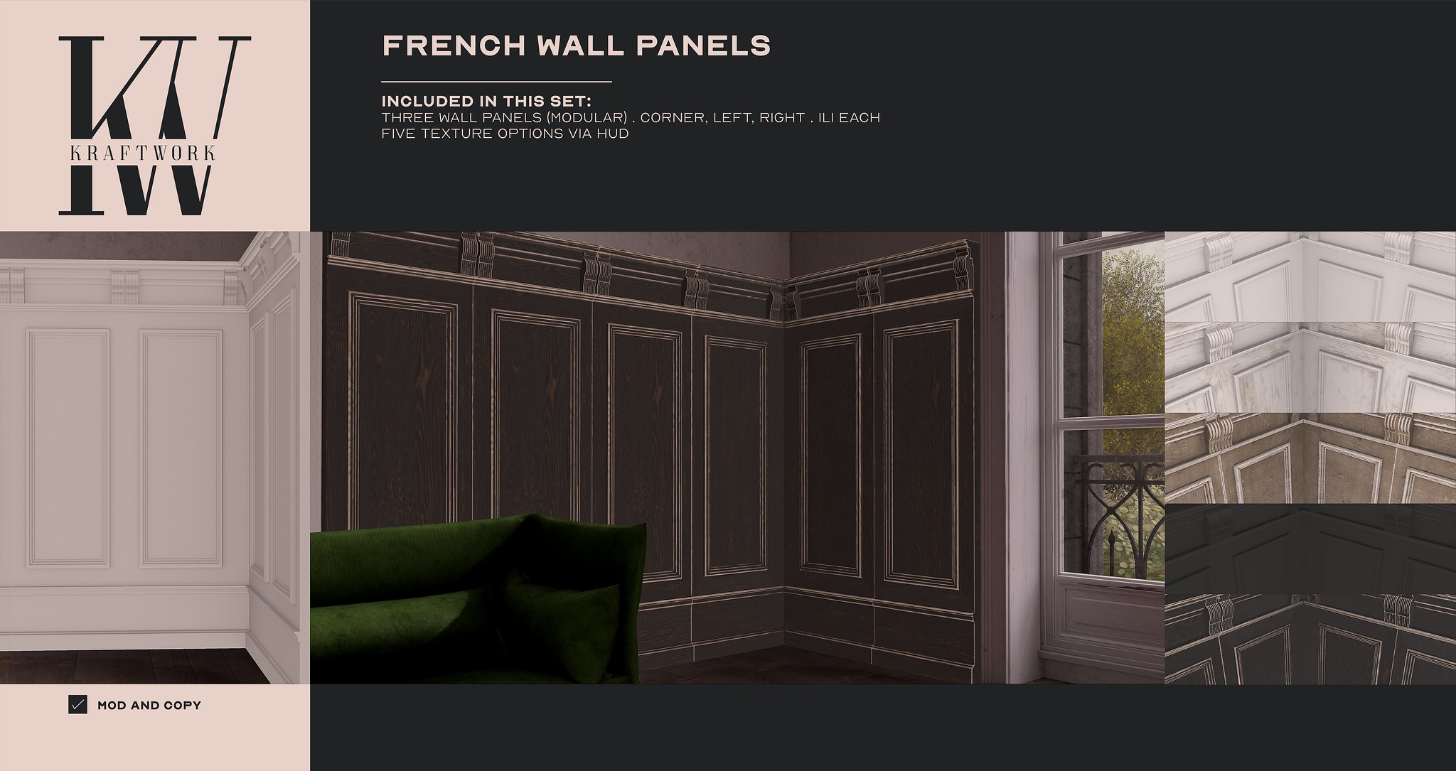 Kraftwork – French Wall Panels