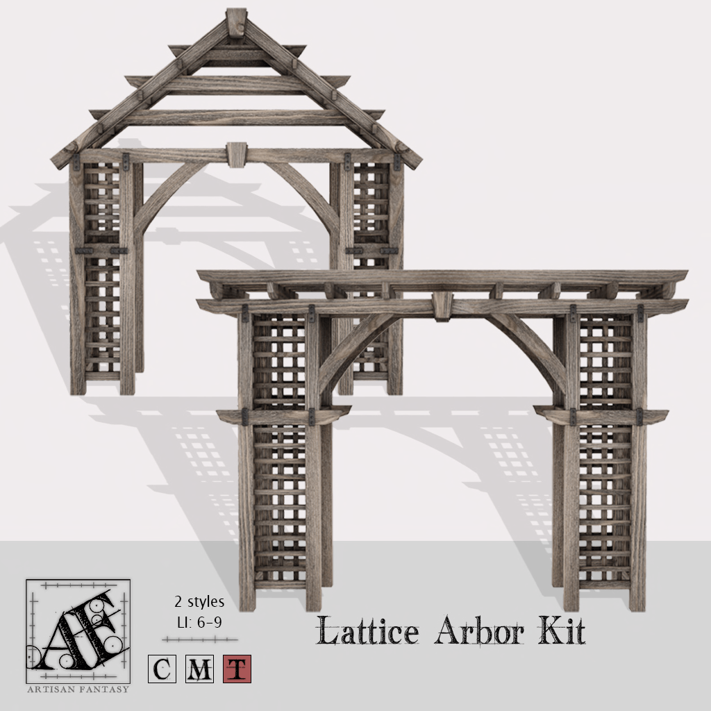 Artisan Fantasy – Lattice Arbor Kit