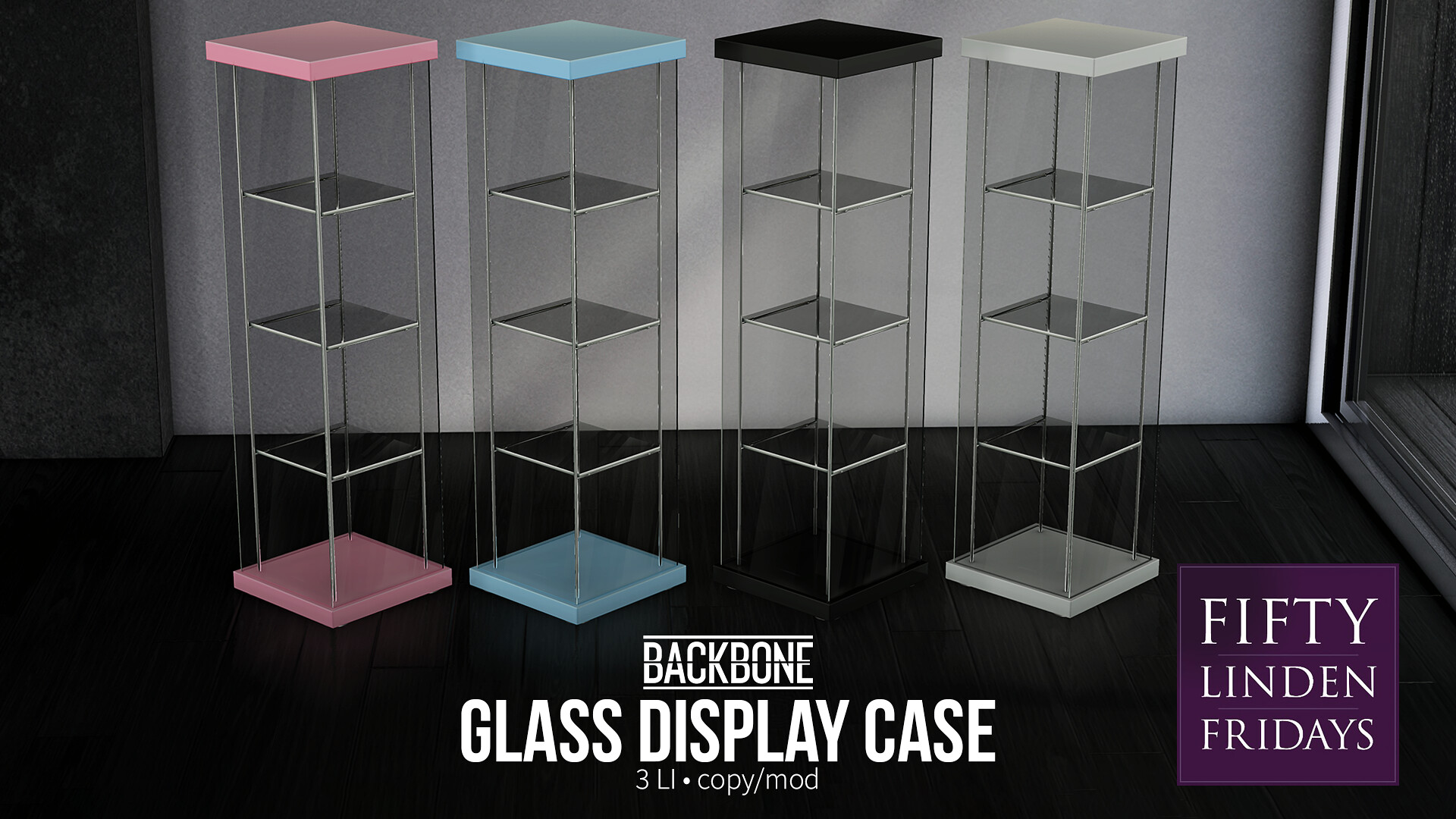 BackBone – Glass Display Case