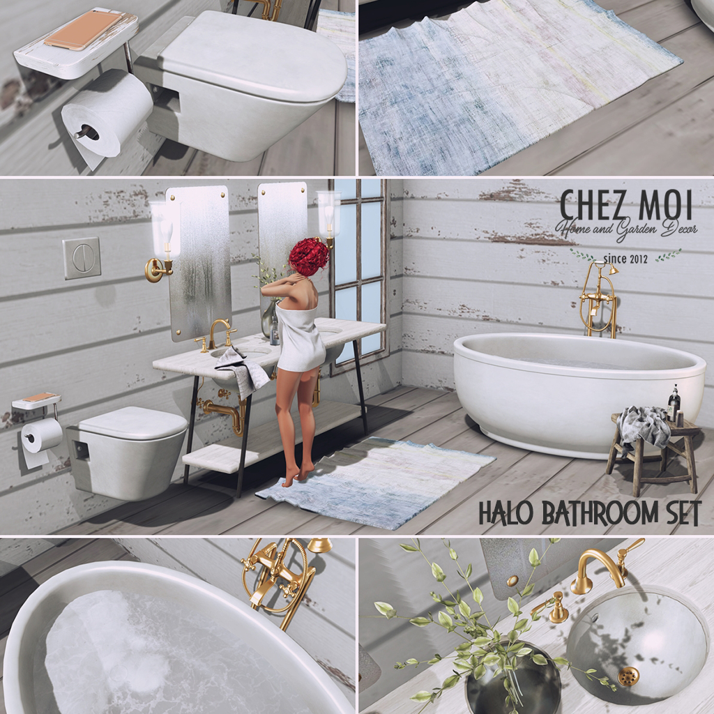 Chez Moi – Halo Bathroom Set