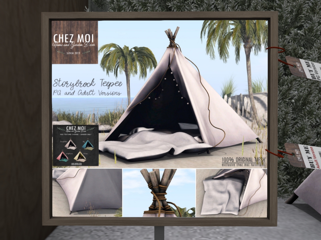 Chez Moi – Storybrook Teepee