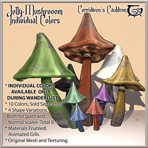Cerridwen’s Cauldron – Jelly Mushroom