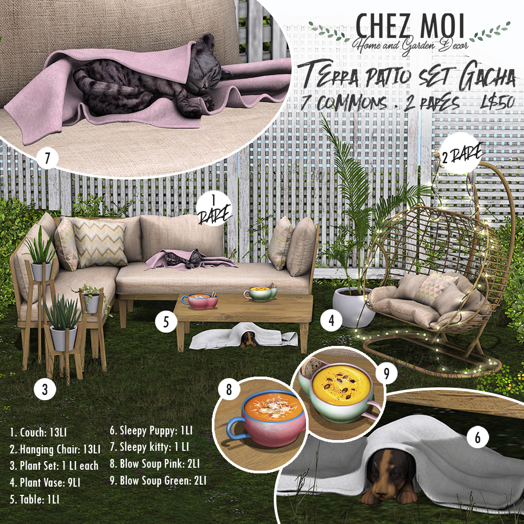 Chez Moi – Terra Patio Set