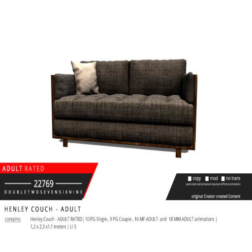 22769 – Henley Couch