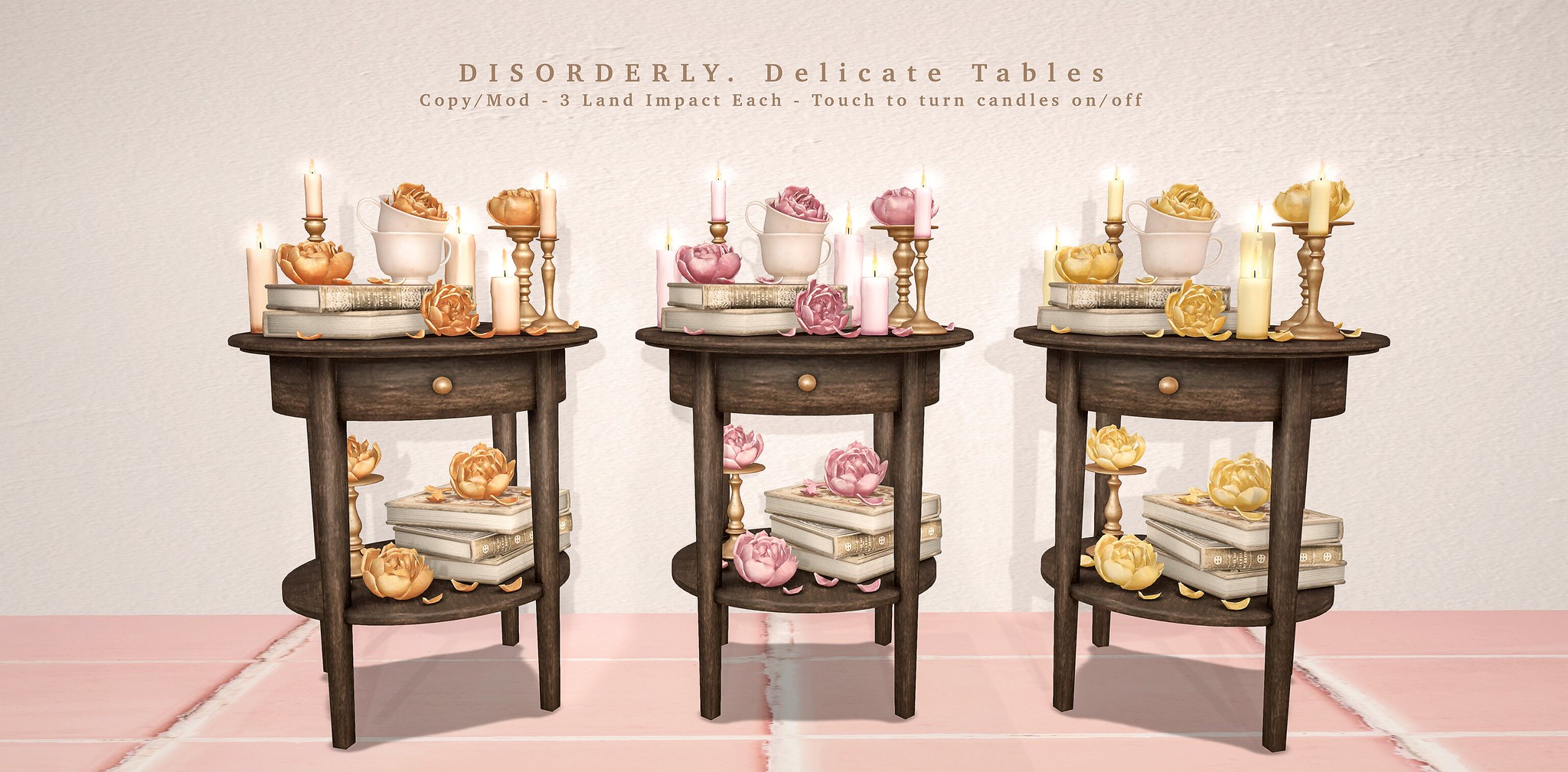 Disorderly – Delicate Tables