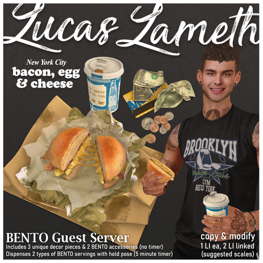 Lucas Lameth – Bacon, Egg & Cheese