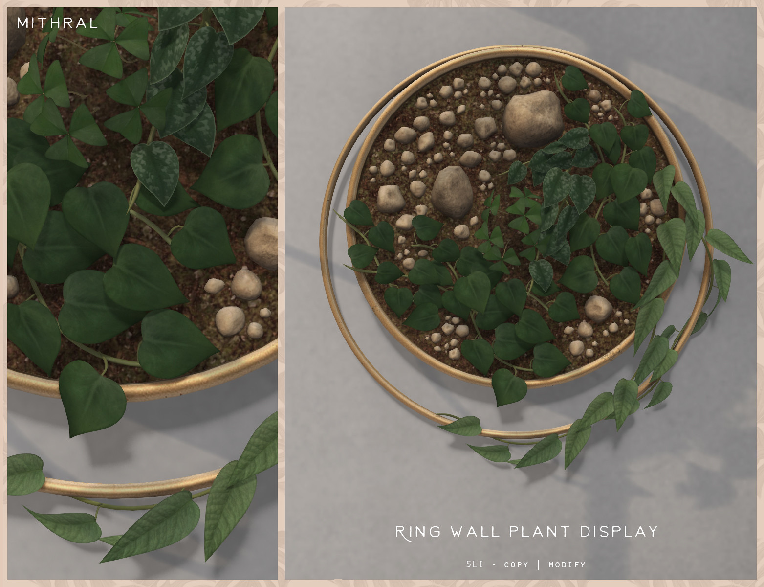 Mithral – Ring Wall Plant Display