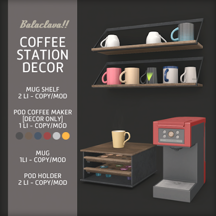Balaclava – Coffee Station Decor
