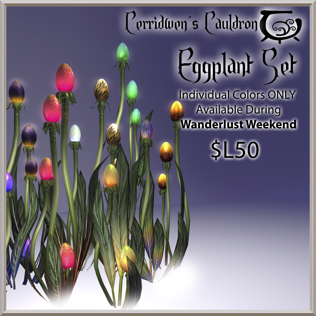 Cerridwen’s Cauldron – Eggplant Set