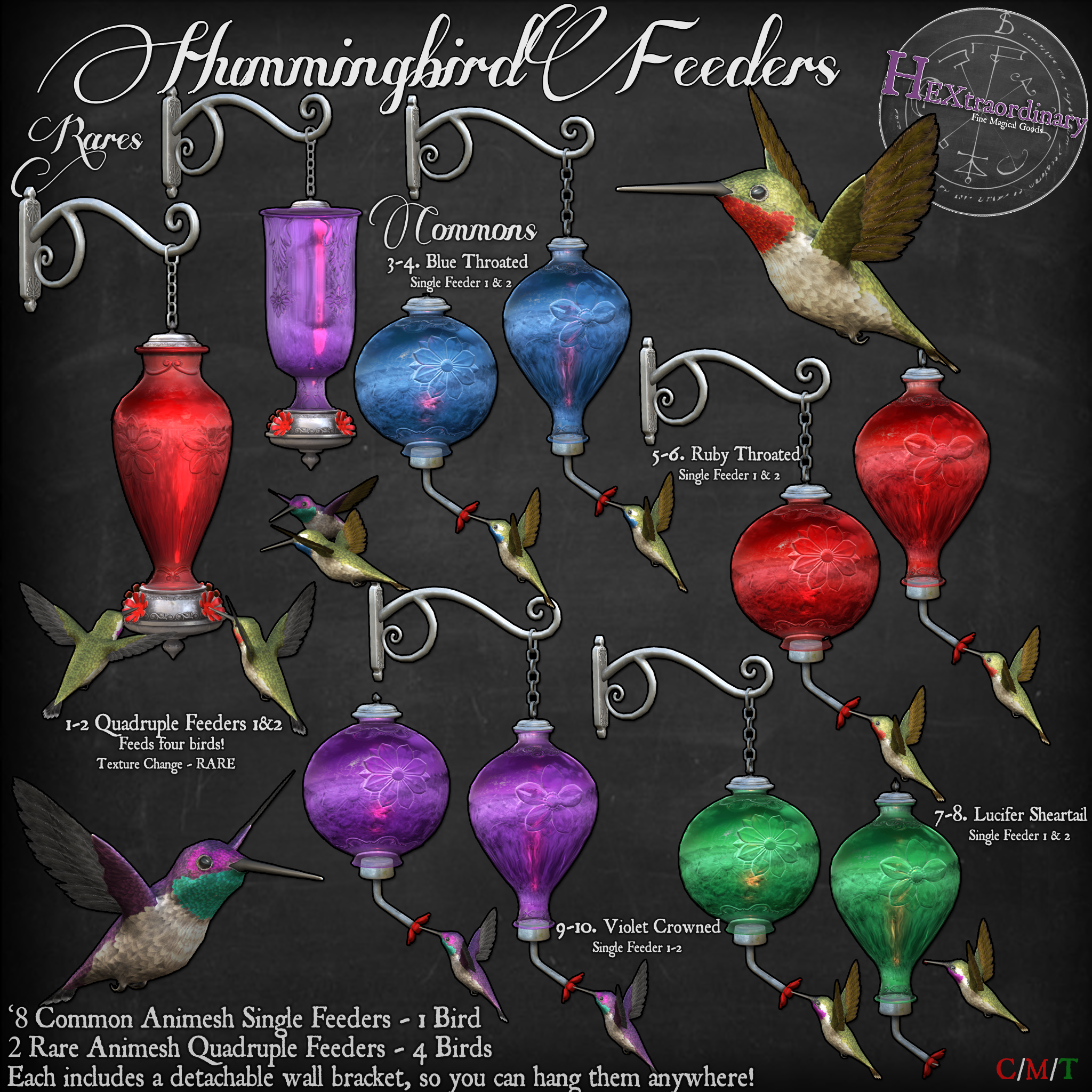 HEXtraordinary – Hummingbird Feeders