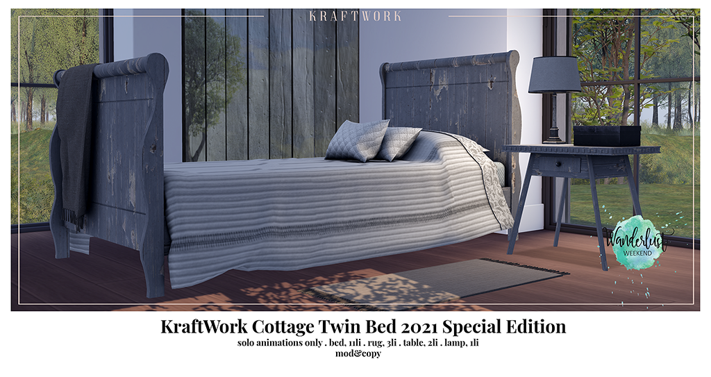 Kraftwork – Cottage Twin Bed
