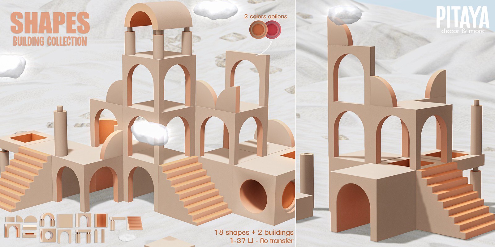 Pitaya – Shapes Building Collection