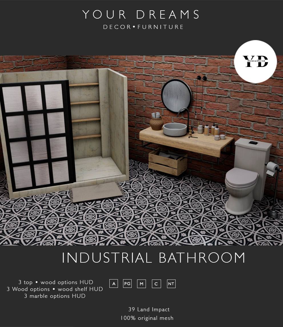 Your Dreams – Industrial Bathroom
