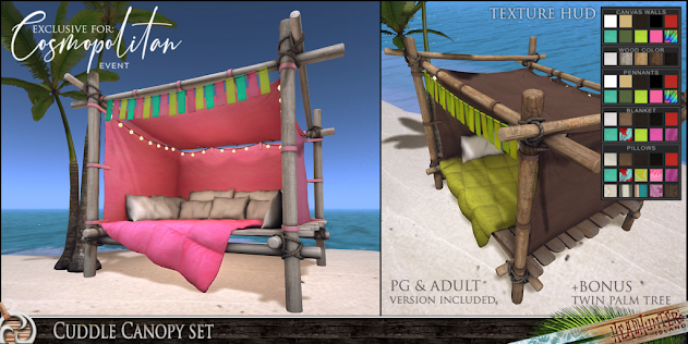 Headhunters Island – Cuddle Canopy Set