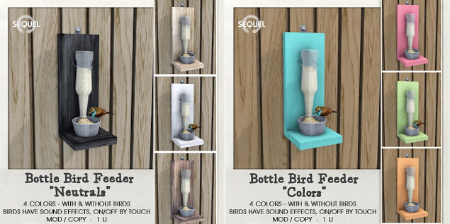 Sequel – Bottle Bird Feeder