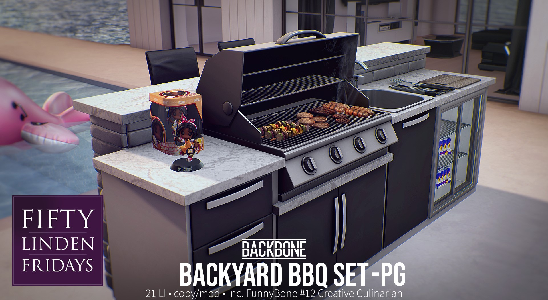 BackBone – Backyard BBQ Set PG
