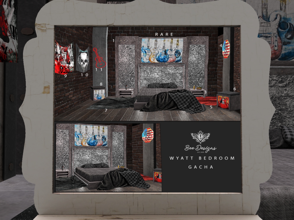 Bee Design – Wyatt Bedroom Gacha