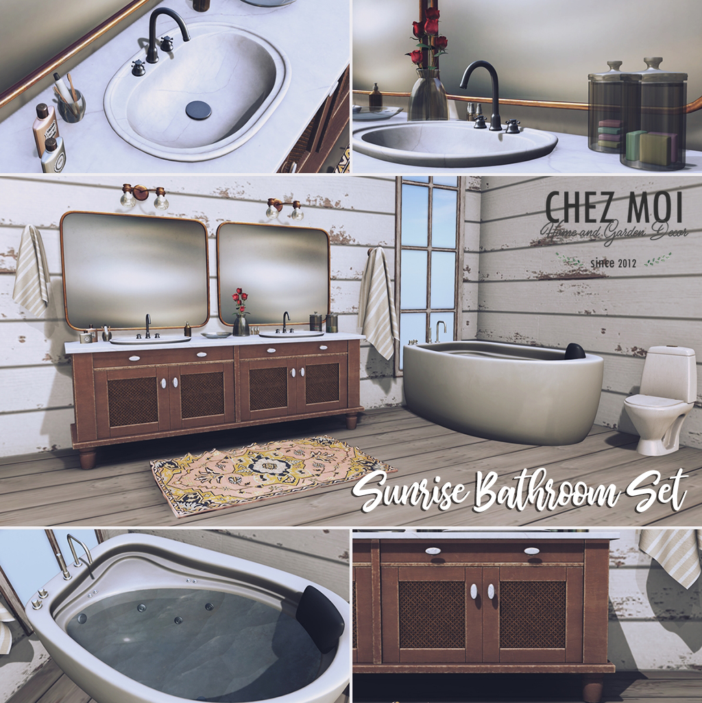 Chez Moi – Sunrise Bathroom Set