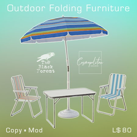 The Black Forest – Outdoor Folding Furniture