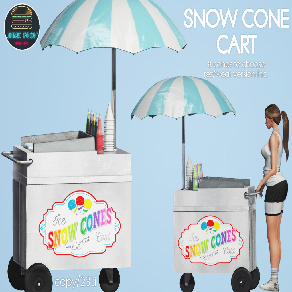 Junk Food – Snow Cone Cart