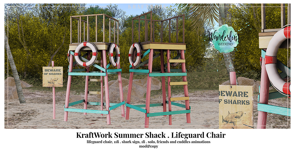 Kraftwork – Summer Shack Lifeguard Chair