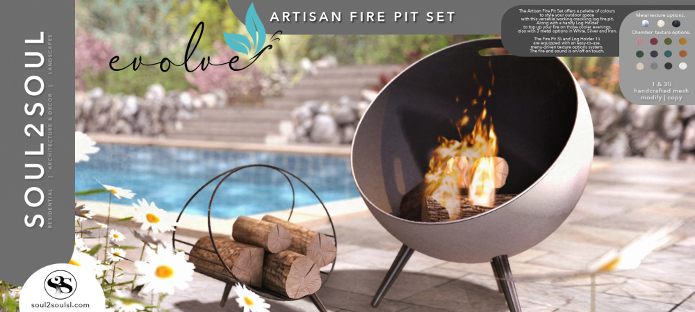 Soul2Soul – Artisan Fire Pit Set