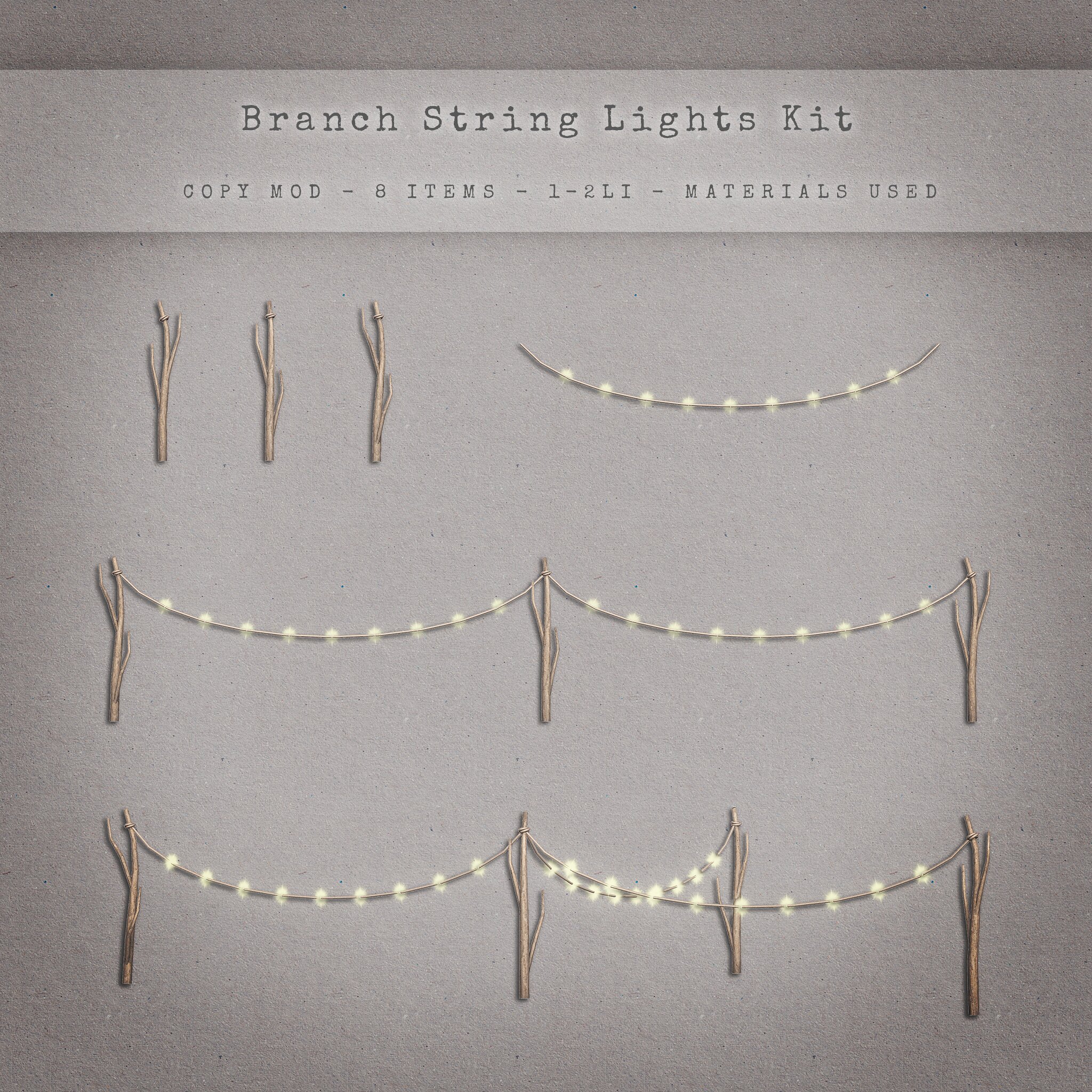 Celeste – Branch String Lights Kit