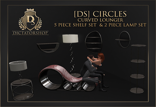 Dictatorshop – Circles Curved Lounger