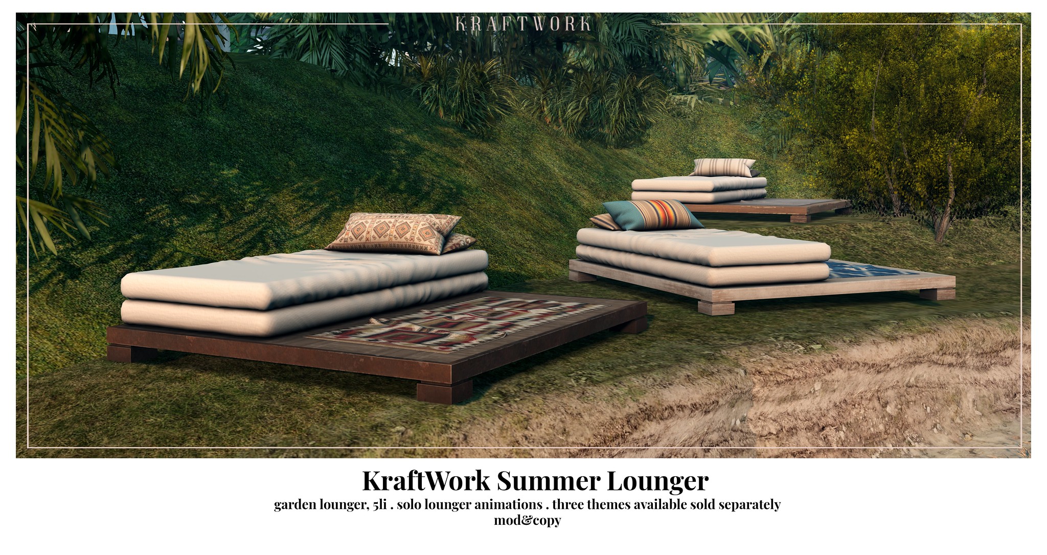 KraftWork Summer Lounger – The Liaison Collaborative