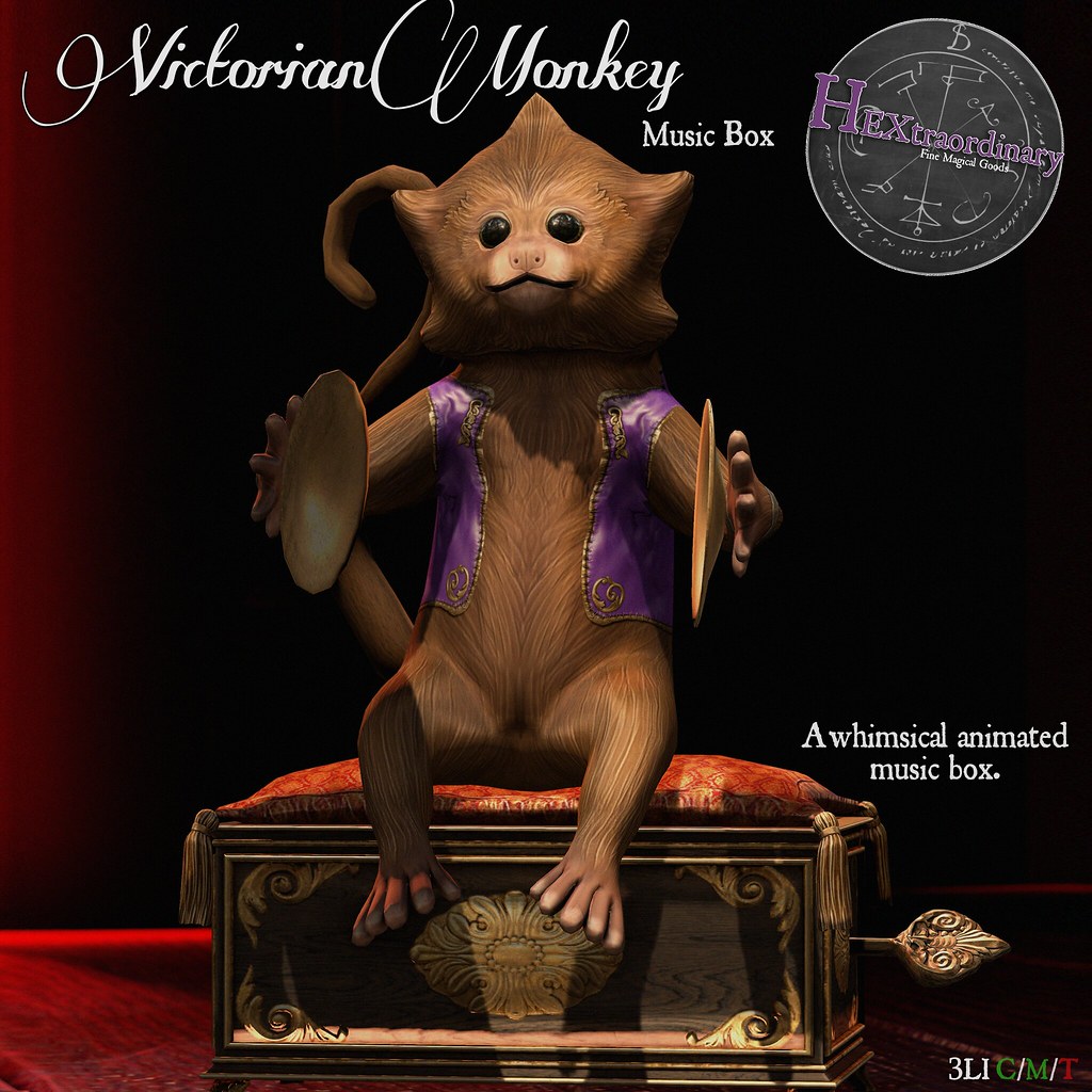 HEXtraordinary – Victorian Monkey Music Box