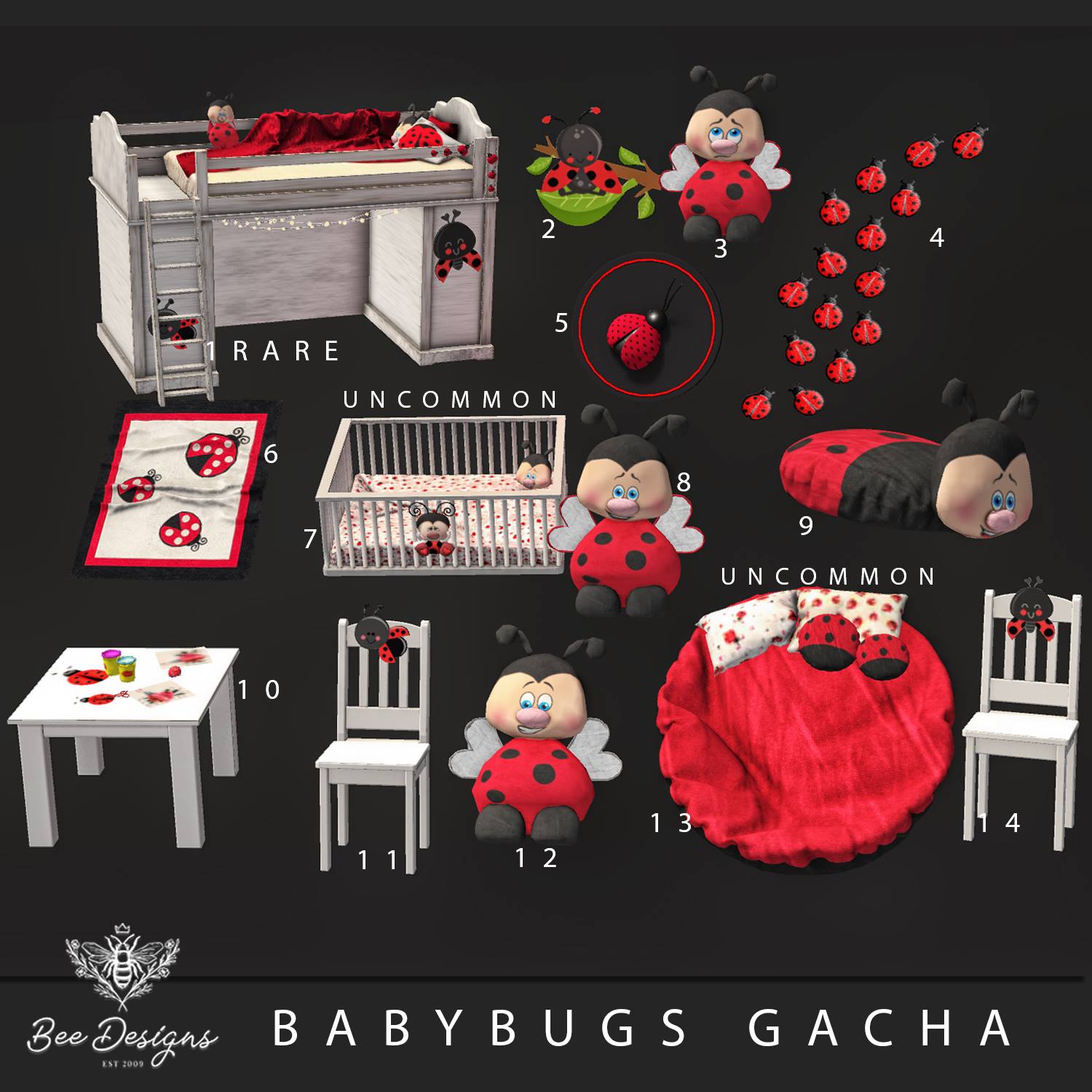 Bee Designs – Babybugs Gacha
