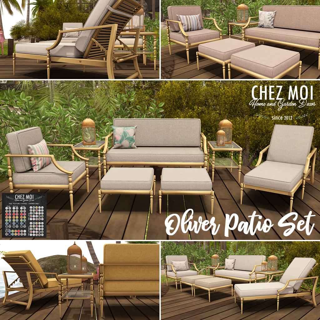 Chez Moi – Oliver Patio Set