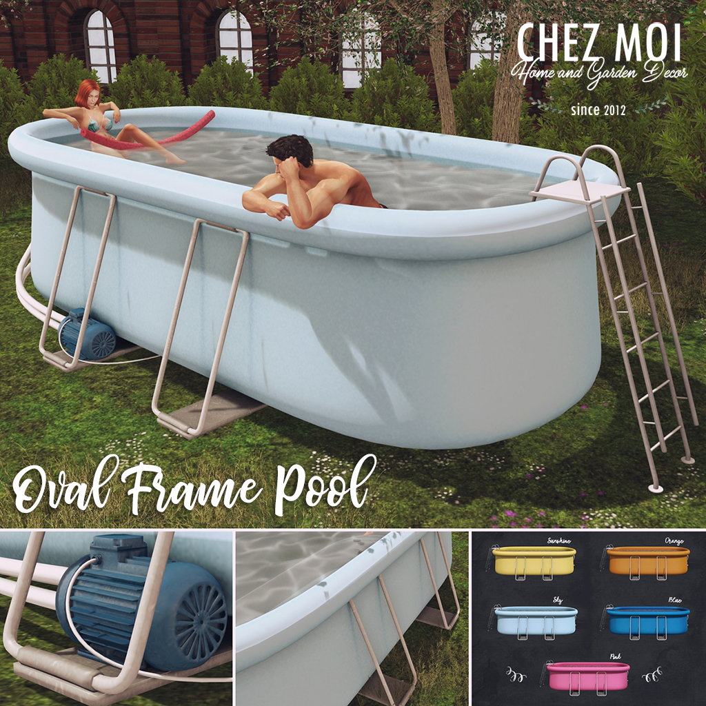 Chez Moi – Oval Frame Pool