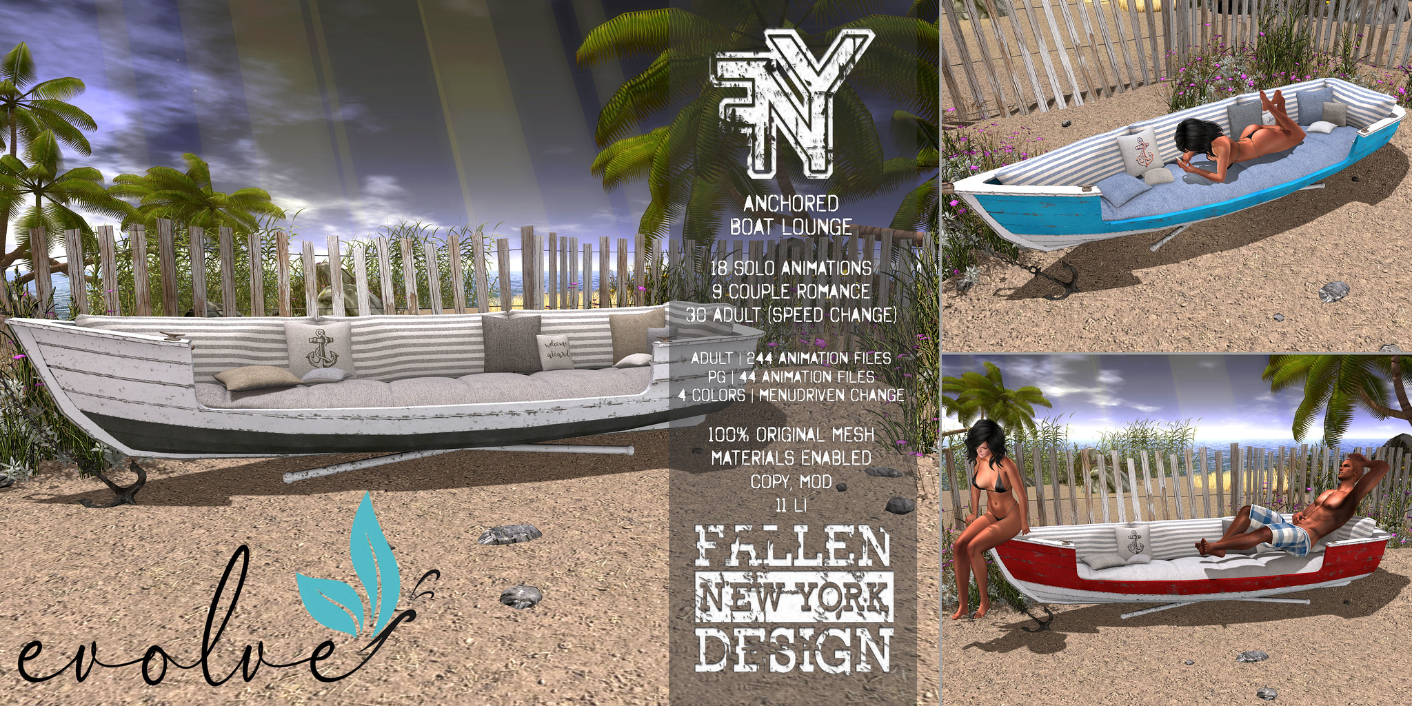 FNY Designs – Anchored Boat Lounge