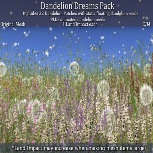 LOVE – Dandelion Dreams Pack