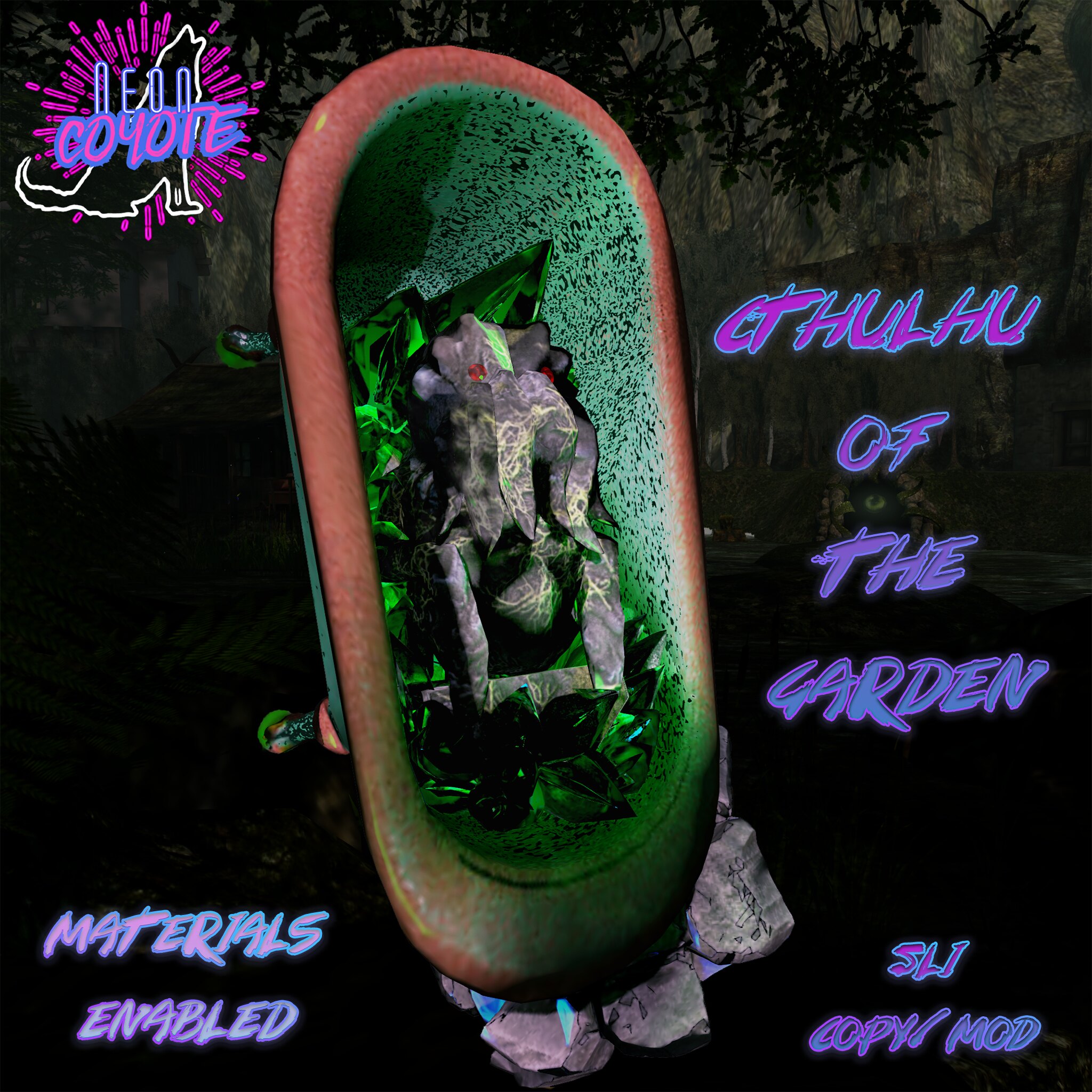 NeonCoyote – Cthulu of the Garden