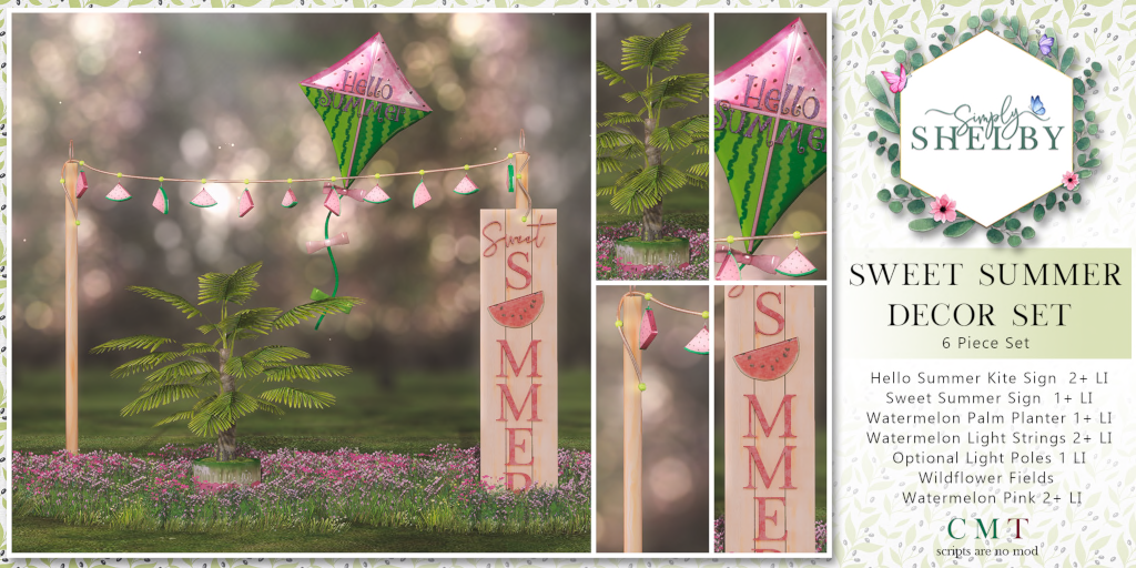 Simply Shelby – Sweet Summer Decor Set