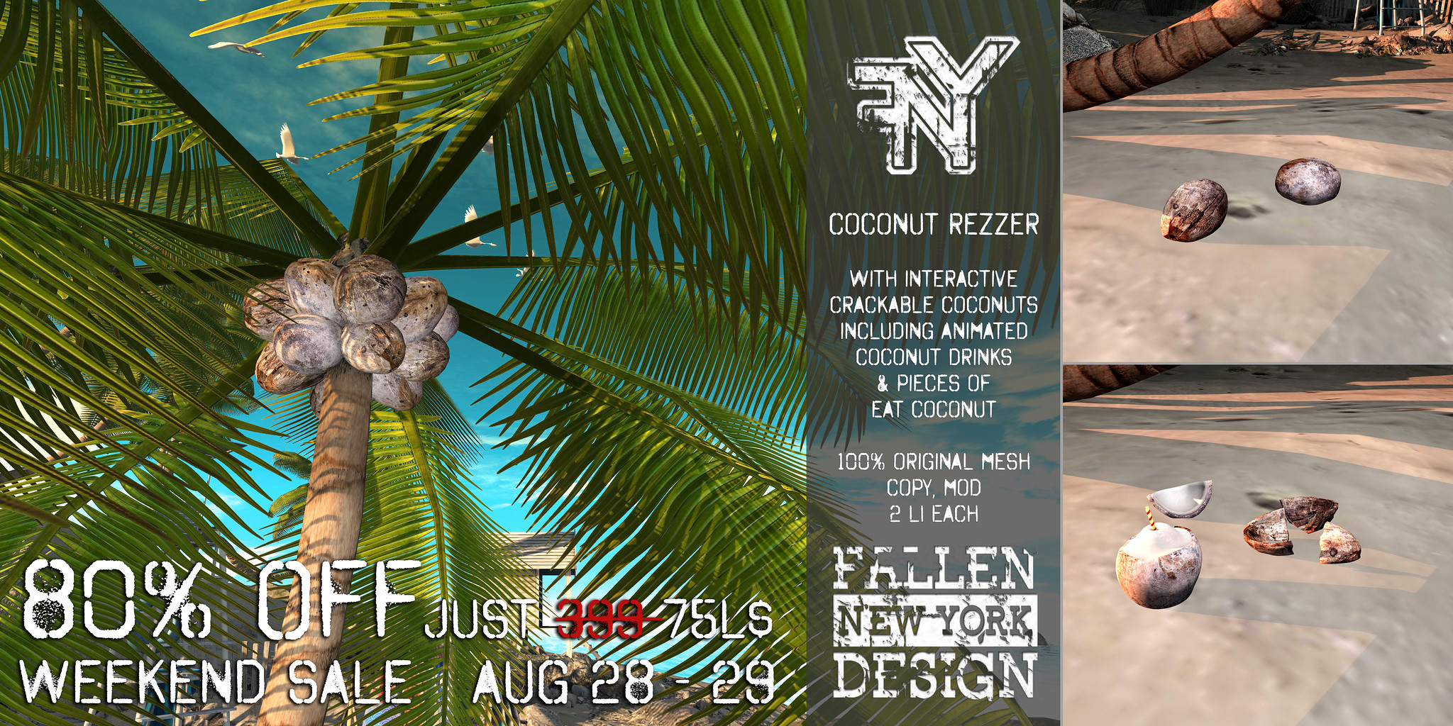 FNY Designs – Weekend Sale