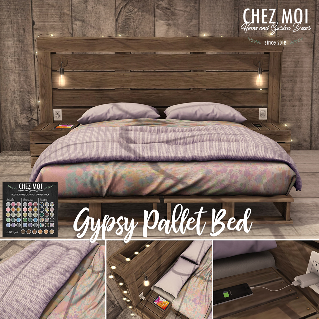 Chez Moi – Gypsy Pallet Bed