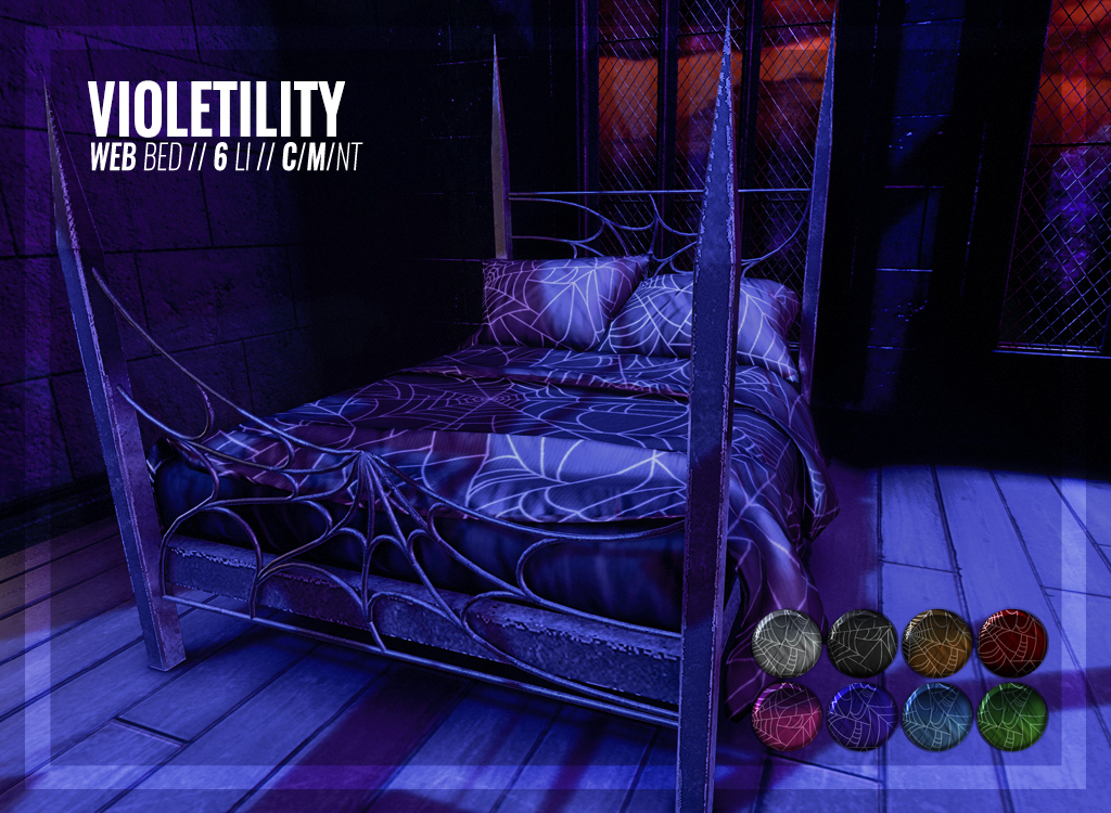 Violetility – Web Bed