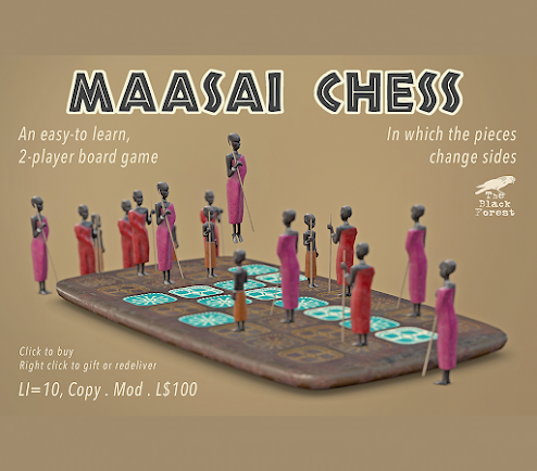 The Black Forest – Maasai Chess