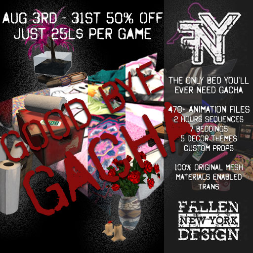 FNY Designs – Goodbye Gacha