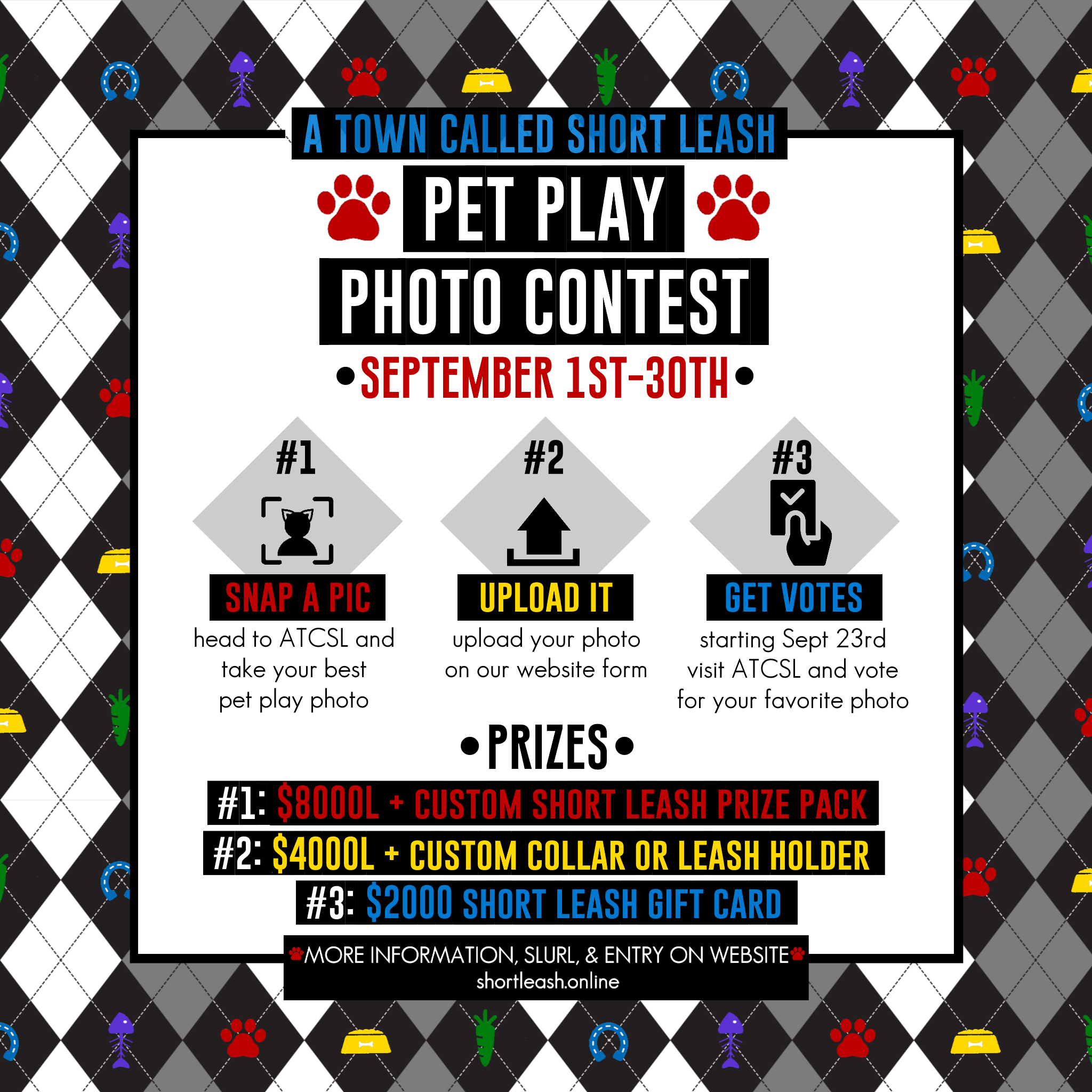Short Leash – Pet Play Photo Competition
